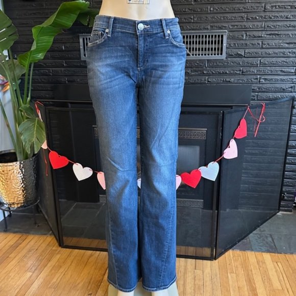 Women's True Religion Becca Mid Rise Bootcut Denim Jeans, Size 32 - Picture 12 of 14